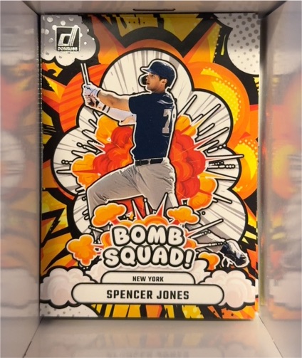 2025 Donruss #2 Spencer Jones Bomb Squad — front