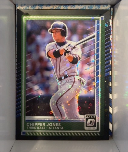 2025 Panini Donruss Optic #92 Chipper Jones — front