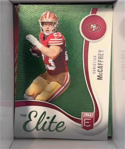 2025 Panini Donruss Elite The Elite #11 Christian McCaffrey — front
