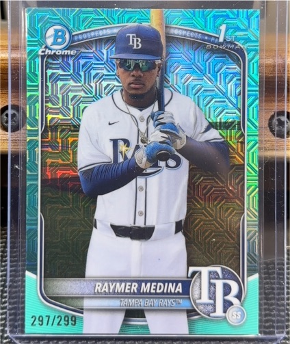 2025 Bowman Chrome #BCP-175 Raymer Medina — front