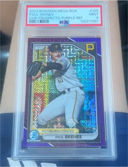 2024 Bowman Mega Box #125 Paul Skenes — front