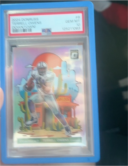 2024 Panini Donruss Downtown! #8 Terrell Owens — front