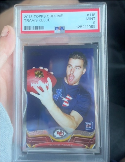 2013 Topps Chrome #118 Travis Kelce — front