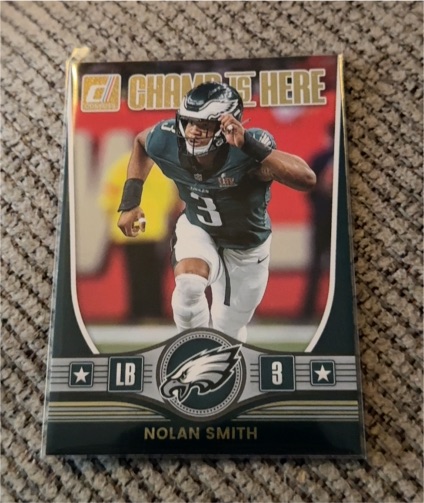 2025 Panini Donruss Champ Is Here #CIH-NSH Nolan Smith — front