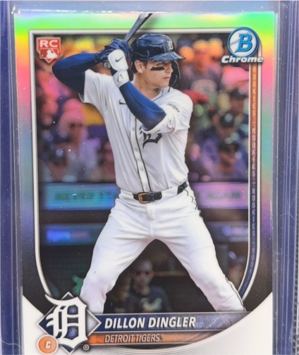 2025 Bowman Chrome #41 Dillon Dingler — front