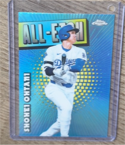 2025 Topps Chrome #CAE-1 Shohei Ohtani All-Etch — front