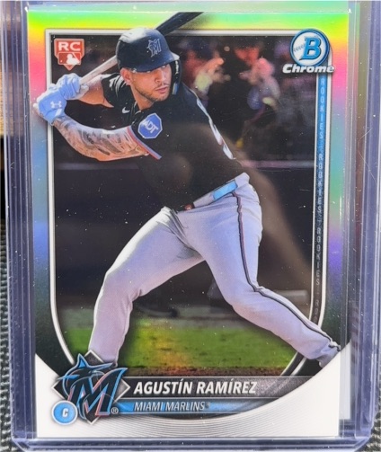 2025 Bowman Chrome #91 Agustin Ramirez — front
