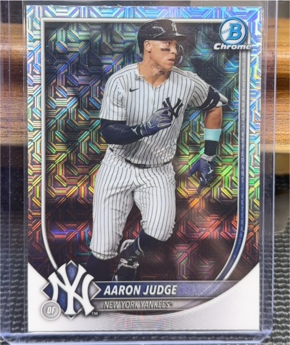 2025 Bowman Chrome #99 Aaron Judge — front