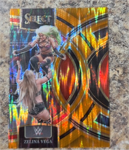 2024 Panini Select WWE Premier Level #198 Zelina Vega — front