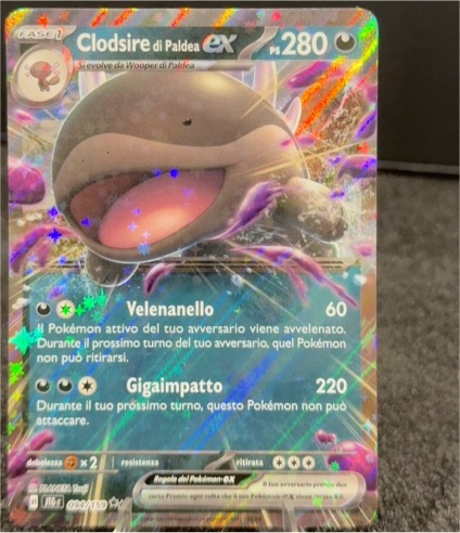 2023 Pokémon SV09: Journey Together #094/159 Paldean Clodsire ex — front