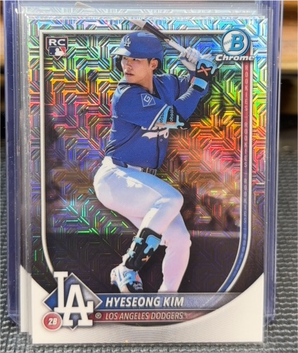 2025 Bowman Chrome #2 Hyeseong Kim — front
