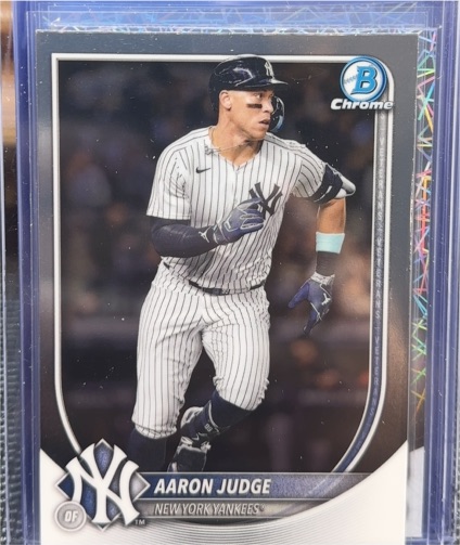 2025 Bowman Chrome #99 Aaron Judge — front