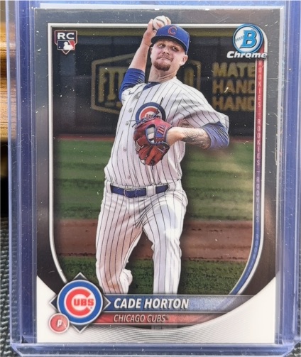 2025 Bowman Chrome #10 Cade Horton — front