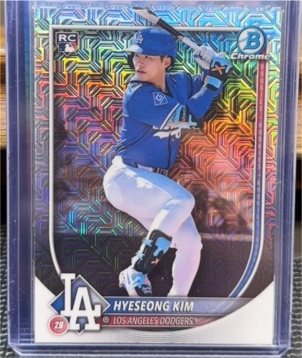 2025 Bowman Chrome #2 Hyeseong Kim — front
