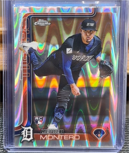 2025 Topps Chrome #7 Keider Montero — front