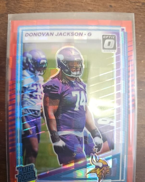 2025 Panini Donruss Optic #381 Donovan Jackson — front