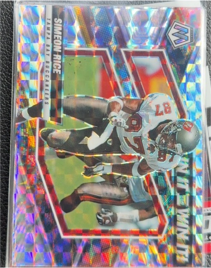 2022 Panini Mosaic #SB-15 Simeon Rice — front