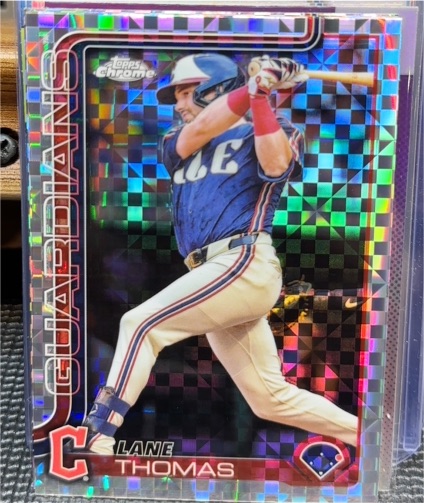 2025 Topps Chrome #3 Lane Thomas — front