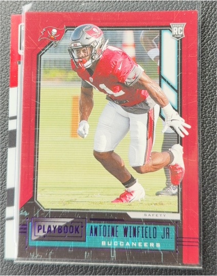 2020 Panini Playbook #156 Antoine Winfield Jr. — front