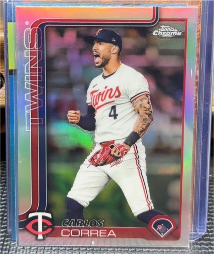 2025 Topps Series 1 #275 Carlos Correa — front