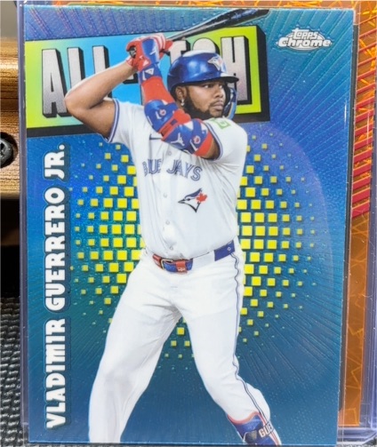 2025 Topps Chrome All-Etch #CAE-19 Vladimir Guerrero Jr. — front