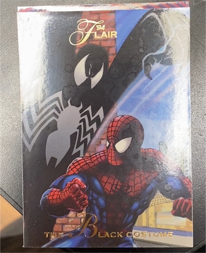 1994 Fleer Flair Marvel Annual #48 The Black Costume — front
