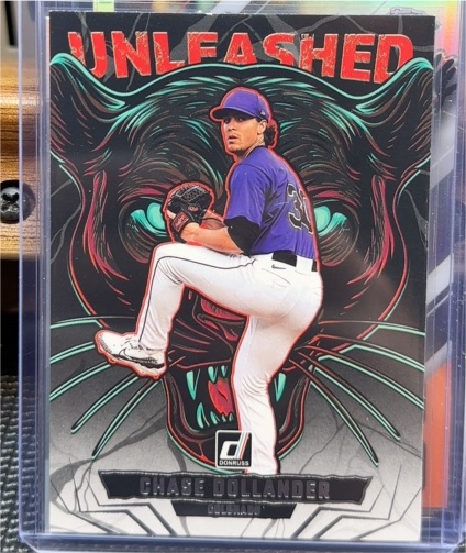 2025 Donruss Unleashed #9 Chase Dollander — front