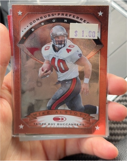 1997 Donruss Preferred #60 Mike Alstott — front
