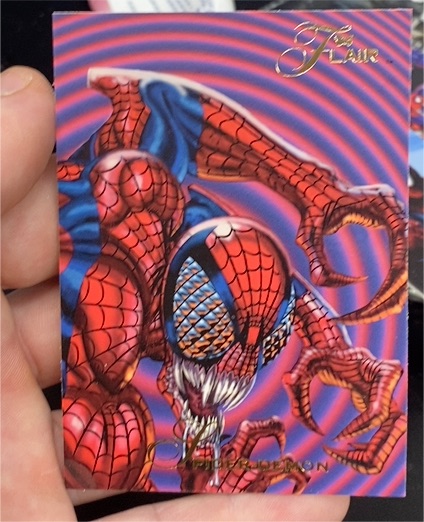 1994 Flair Marvel Annual Spider-Demon Part III — front