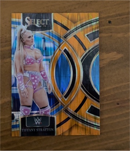 2024 Panini Select WWE Premier Level #186 Tiffany Stratton — front