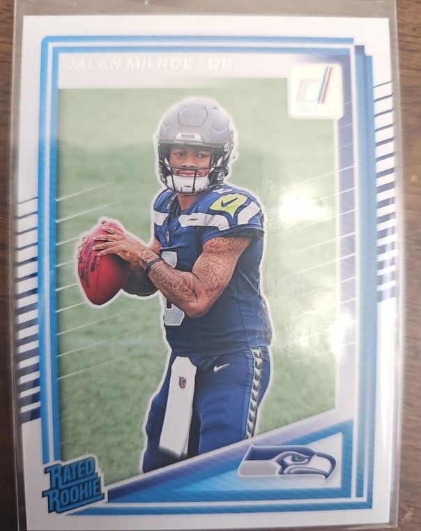 2025 Panini Donruss #307 Jalen Milroe — front