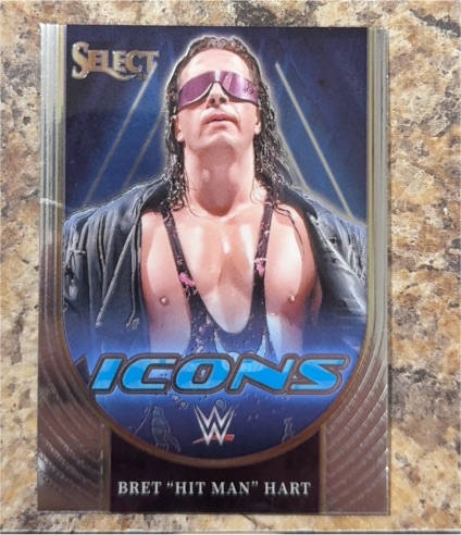 2024 Panini Select WWE #7 Bret "Hit Man" Hart — front