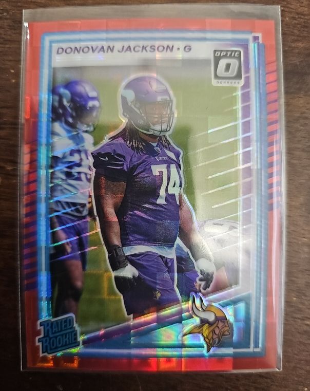 2025 Panini Donruss Optic #381 Donovan Jackson — front