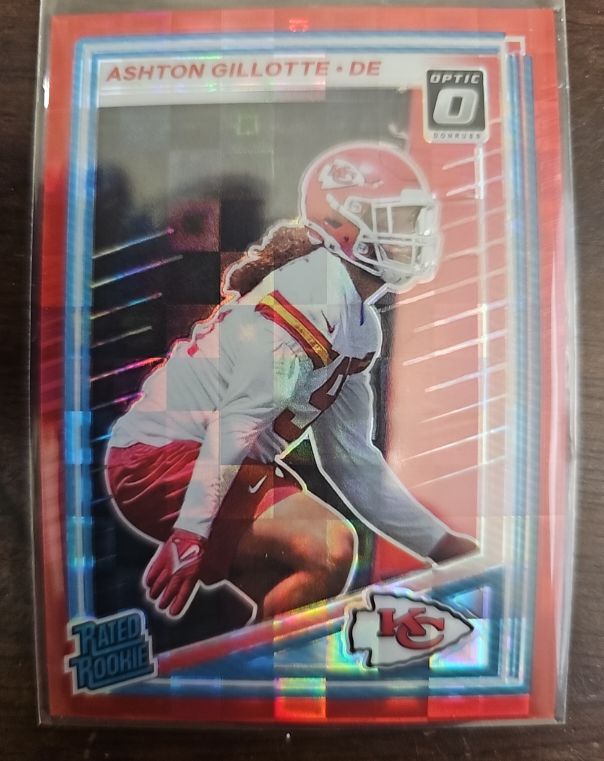 2025 Panini Donruss Optic #353 Ashton Gillotte — front