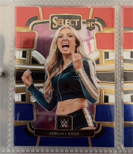 2024 Panini Select WWE #9 Adriana Rizzo — front