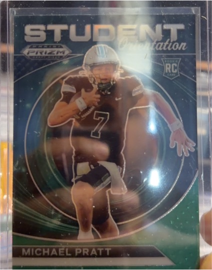 2024 Panini Prizm Draft Picks Student Orientation #SO-MP Michael Pratt — front