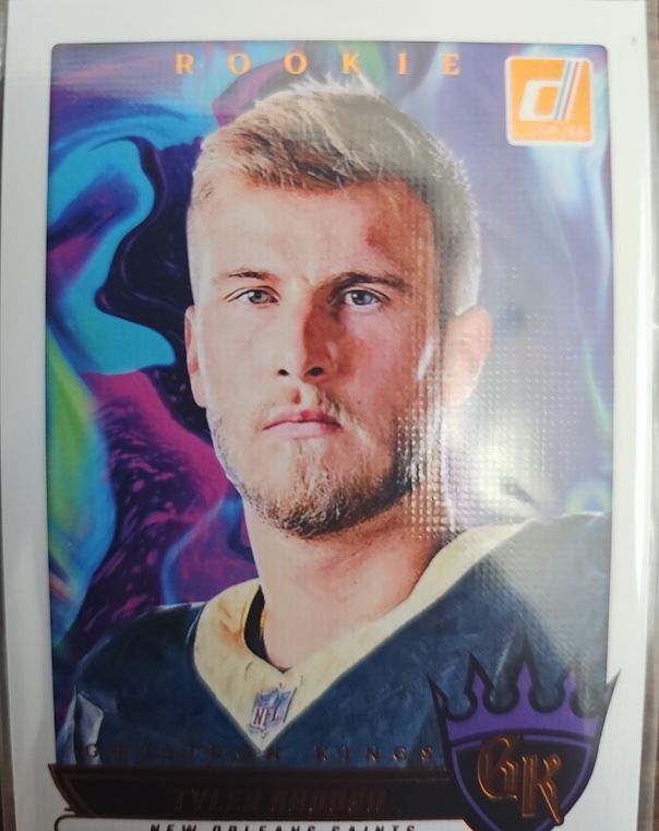 2025 Donruss #RGK-TSH Tyler Shough Rookie Gridiron Kings — front