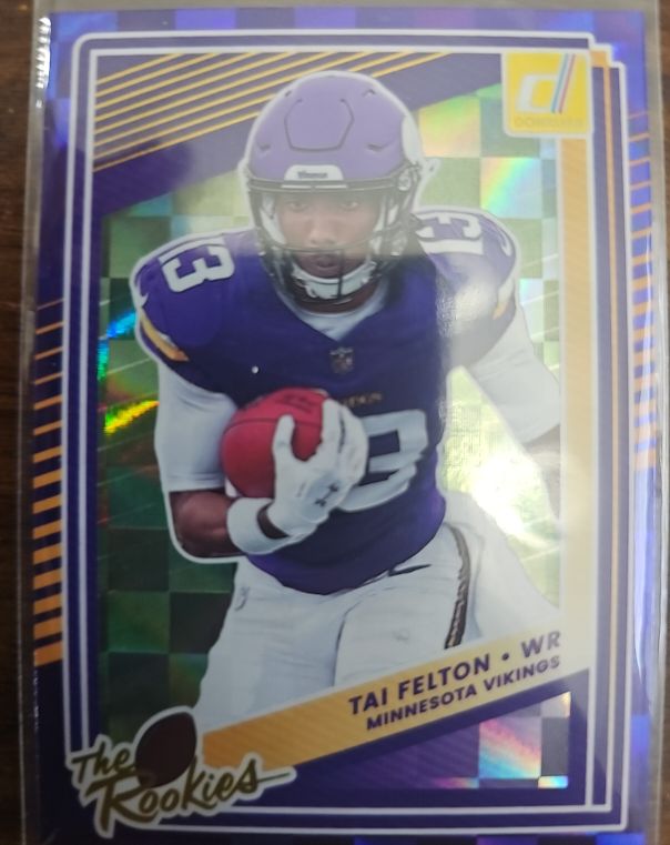 2025 Donruss The Rookies #39 Tai Felton — front
