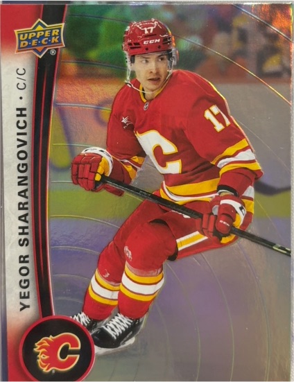 2025-26 Upper Deck Tim Hortons #3 Yegor Sharangovich — front
