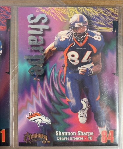 1998 SkyBox Thunder #162 Shannon Sharpe — front