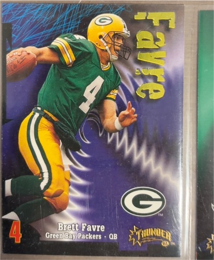 1998 SkyBox Thunder #201 Brett Favre — front
