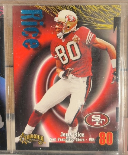 1998 SkyBox Thunder #223 Jerry Rice — front