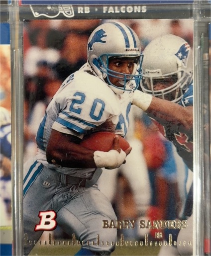 1994 Bowman #180 Barry Sanders — front