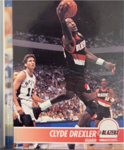 1994-95 Hoops #174 Clyde Drexler — front