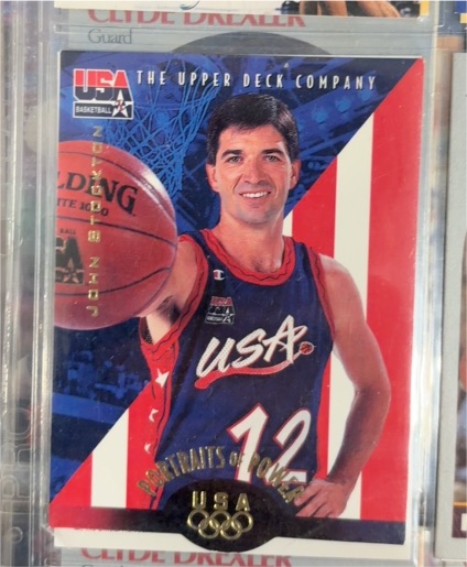 1996 Upper Deck USA Basketball #58 John Stockton — front