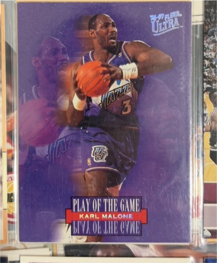1996-97 Fleer Ultra #293 Karl Malone — front