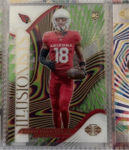2024 Panini Illusions #5 Marvin Harrison Jr. — front