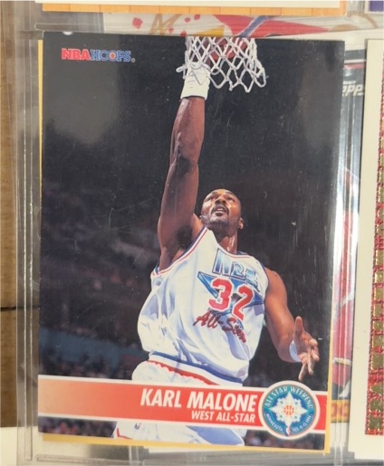 1993-94 NBA Hoops All-Star Weekend #275 Karl Malone — front