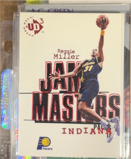 1997-98 Upper Deck UD3 #3 Reggie Miller — front