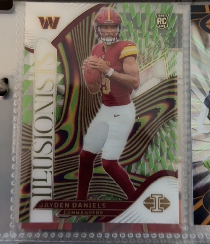 2024 Panini Illusions #3 Jayden Daniels Illusionists — front
